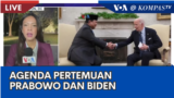 Laporan VOA untuk Kompas TV: Agenda Pertemuan Presiden Prabowo dengan Joe Biden