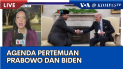 Laporan VOA untuk Kompas TV: Agenda Pertemuan Presiden Prabowo dengan Joe Biden