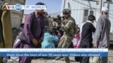 VOA60 World- At Kabul’s international airport Monday, thousands of Afghans sought a way out