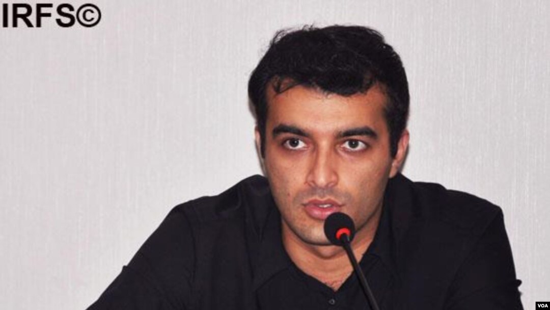 File - Azerbajiani human rights defender Rasul Jafarov.