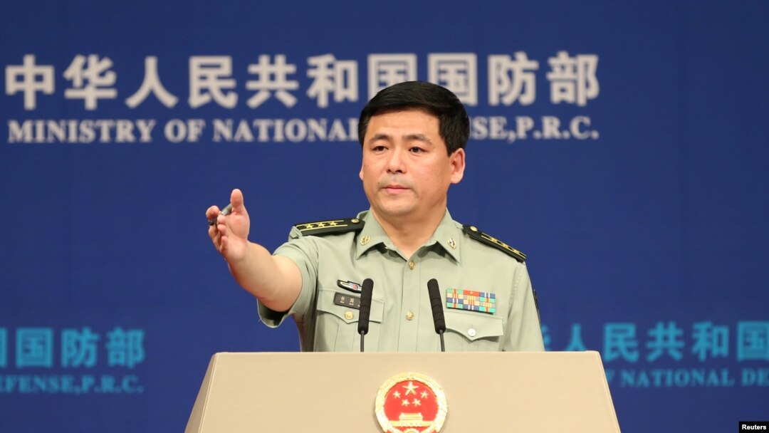 Juru Bicara Kementerian Pertahanan China, Ren Guoqiang. (Foto: dok).