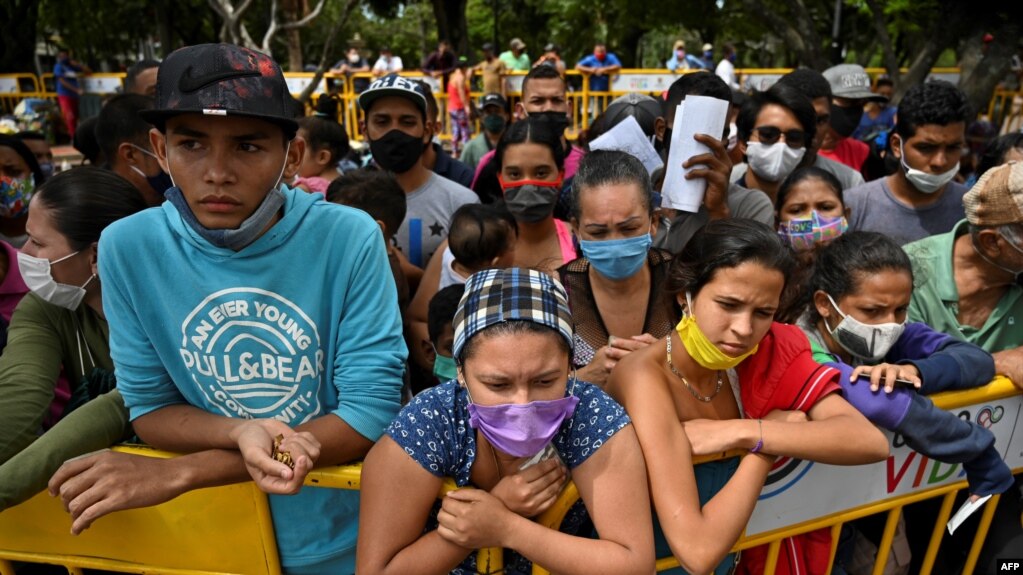 Emigrantët venezuelianë në Kolumbi, 12 maj 2020.