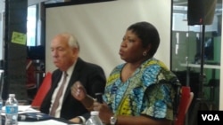 ICC Chief Prosecutor Fatou Bensouda and Stephen Rapp, US Ambassador-At-Large for War Crimes, speak at symposium on Darfur.