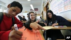 A middle school in Seattle, Washington