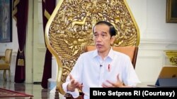 Presiden Jokowi memutuskan untuk menggratiskan vaksin Covid-19 untuk seluruh rakyat, Istana Presiden, Rabu (16/12). (Foto: Courtesy/Biro Setpres)