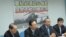 台灣執政黨國民黨立法院黨團就阿帕契事件召開記者會（美國之音張永泰拍攝）