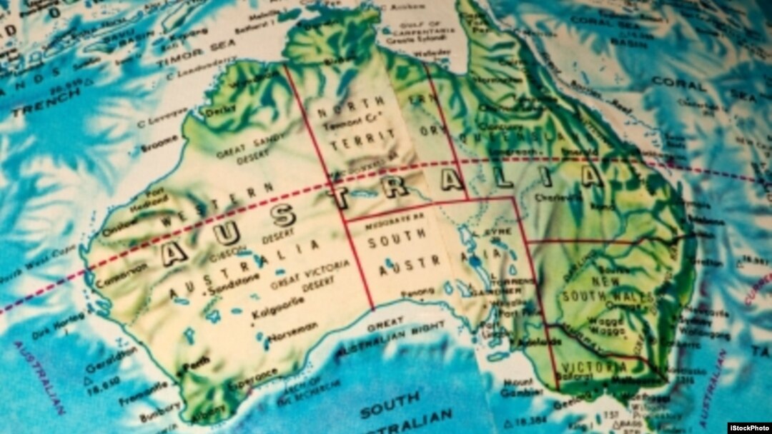 Tiểu bang New South Wales nằm phía Đông Nam của Australia.