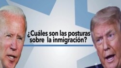 ¿Cuáles son las posturas de Trump y Biden sobre la inmigración?