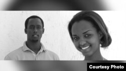 Jean Francois Regis Hakizumukama and Joyeuse Clarissa Kaze of Seraphim's Songs Gospel Group
