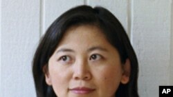 Chinese-born writer Yiyun Li, who has just been awarded a prestigious fellowship from the MacArthur Foundation.