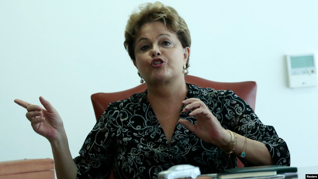 Presiden Brazil Dilma Rousseff menunda kunjungannya ke Amerika untuk memrotes spionase AS terhadap Brazil (foto: dok). 