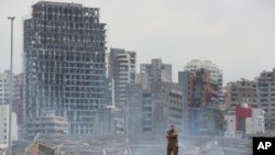 ویرانی‌های ناشی از انفجار بندر بیروت - آرشیو