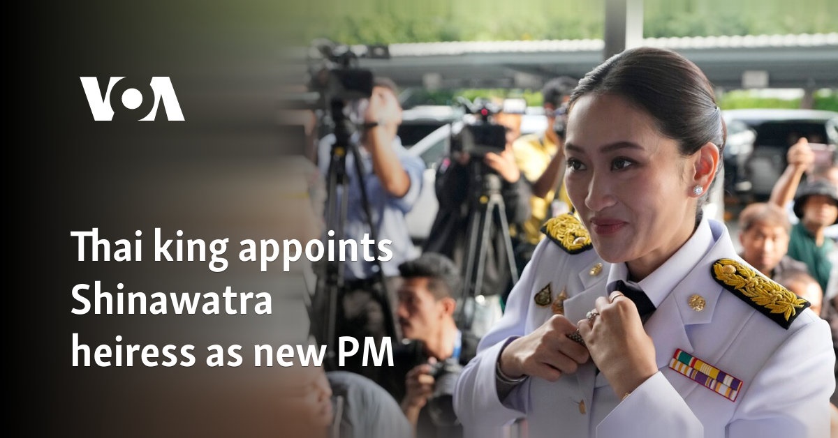 Paetongtarn Shinawatra Becomes Thailand's Youngest Prime Minister