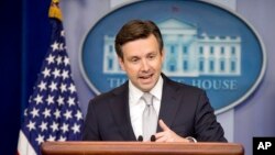 白宮發言人歐內斯特資料照。