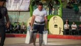 مسابقات قوی ترین مردان ایران - کرمانشاه<br />
عکس: فرزاد منتی