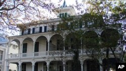 This could be Charleston, South Carolina, or another Old South town. But it was taken in Cape May, where a number of southern gentry once summered and built houses.