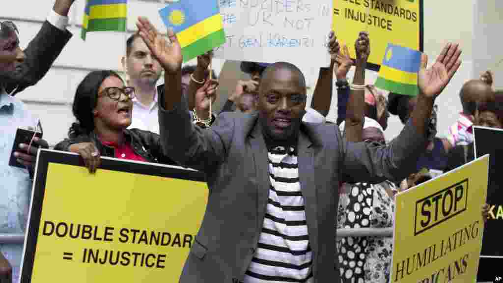Britain Rwanda Arrest