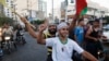 محمود عباس رهبر تشکیلات خودگردان فلسطین در کنفرانس وزاری خارجه کشورهای عضو اتحادیه عرب - قاهره، 