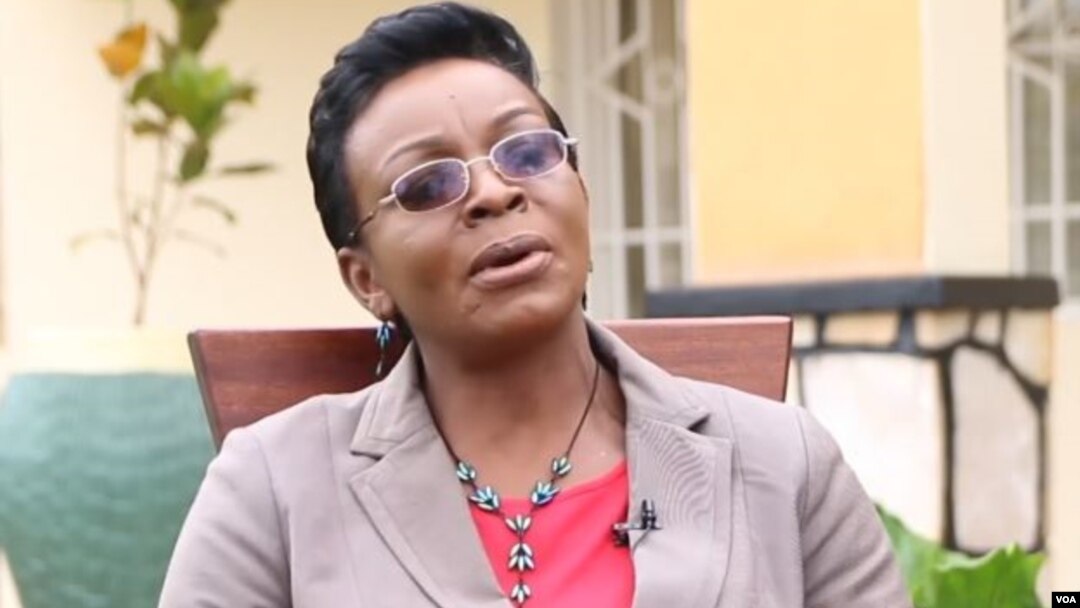 Ingabire Victoire Umuhoza uyobora ishyaka DALFA-Umurinzi ritaremerwa mu Rwanda