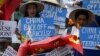 Người Việt và Philippines cùng biểu tình chống Trung Quốc