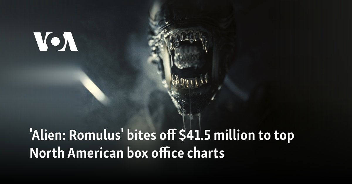 Romulus’ bites off .5 million to top North American box office charts