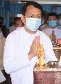 ရန်ကုန်တိုင်းဝန်ကြီးချုပ် ဦးဖြိုးမင်းသိန်း (ဓာတ်ပုံ - Yangon Region Government - မေ ၂၄၊ ၂၀၂၀)