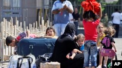 Sirijske izbeglice na turskoj granici