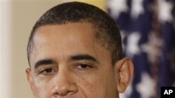 President Barack Obama speaks in the East Room of the White House in Washington, Wednesday, March 2, 2011, before presenting 2010 National Medal of Arts and National Humanities Medals. (AP Photo/Charles Dharapak)