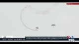 حضور چتربازان «شوالیه طلایی» در رژه بزرگ ۲۵۰ سالگی نیروی زمینی ایالات متحده 