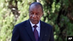 Alpha Condé est rentré en Guinée mi-avril après s'être fait soigné aux Emirats arabes unis.