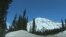 Mount Rainier is seen from the road to Paradise Visitor Center at Mount Rainier National Park on Sunday, June 1, 2014.