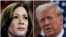 FILE PHOTO: UNkosikazi Kamala Harris loMnu. Donald Trump 