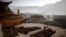 Monks gather to pray at the Labrang monastery prior Tibetan New Year in Xiahe county, Gansu Province February 21, 2012.