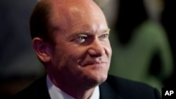 Sen. Chris Coons, D-Del., chaired the committee that asked about the political and economic future of Zimbabwe.