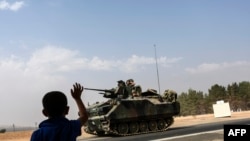 Turski tenkovi na granici sa Sirijom