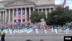 Dabaaldagga xuska maalinta xorriyada Mareykanka. Washington DC, 4 Juli 2017. (Foto: VOA Video/Screengrab)