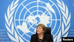 ကုလသမဂ္ဂ လူ့အခွင့်အရေး မဟာမင်းကြီး Michelle Bachelet 