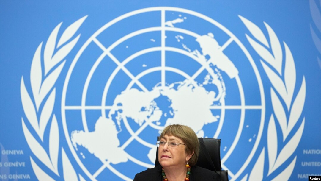 Michelle Bachelet ni komiseri mukuru w'ishami rya ONU ryita ku burenganzira bwa muntu