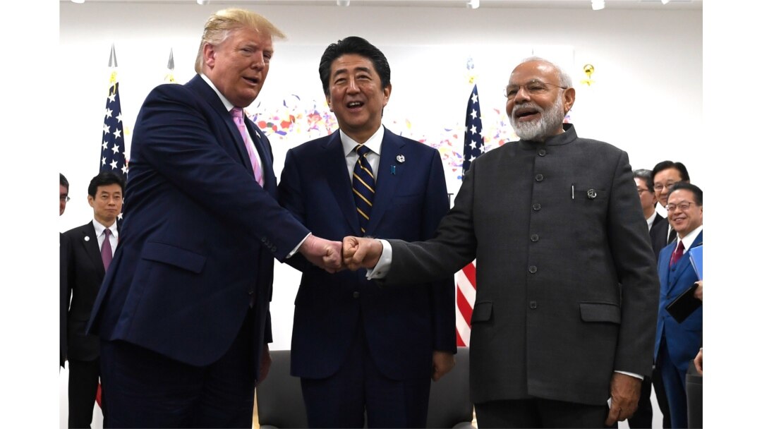 Trump Meets Abe, Modi and Merkel on G-20 Sidelines