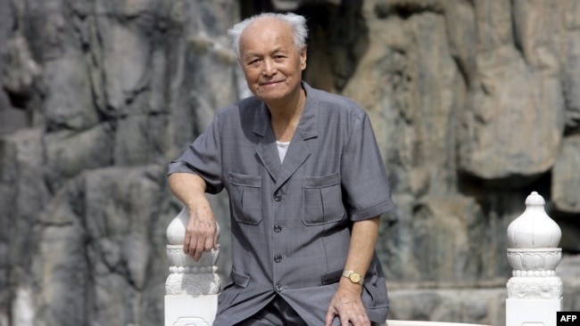 中共自由派代表人物李锐，照片拍摄于2006年9月