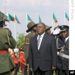 President Rupiah Banda of Zambia