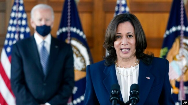 Nënpresidentja Kamala Harris flet në Atlanta