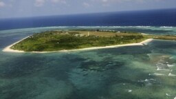 Pulau Pagasa bagian dari gugusan Kepulauan Spratly yang disengketakan, di Laut Cina Selatan yang terletak di lepas pantai barat Filipina, 20 Juli 2011. (Foto: Reuters)