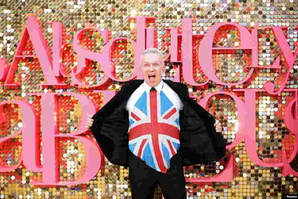 Jean Paul Gaultier arrives for the world premiere of Absolutely Fabulous at Leicester Square in London, Britain, June 29, 2016.
