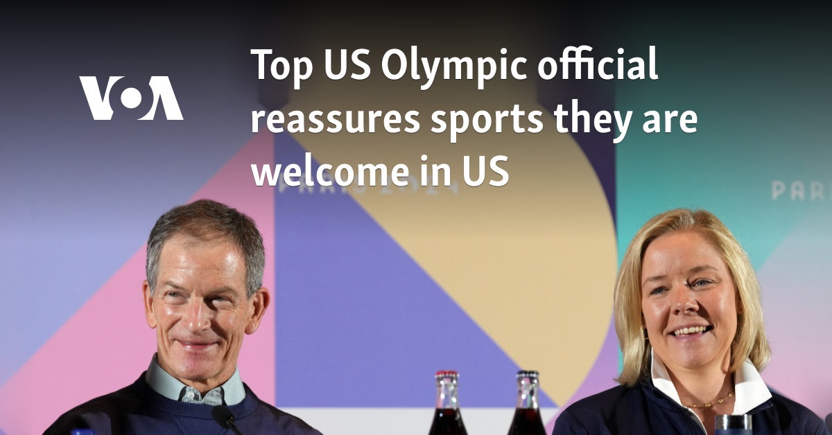 Top US Olympic official reassures sports they are welcome in US