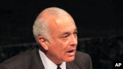 Egypt's former ambassador to the United Nations, Nabil A. Elaraby addresses the United Nations General Assembly, in New York (File Photo)