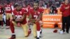 Jajak Pendapat: Protes Berlutut Atlet NFL Bukan Tak Patriotis