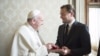 Papa se reúne con Leonardo DiCaprio