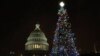 El Capitolio ilumina su árbol de Navidad 