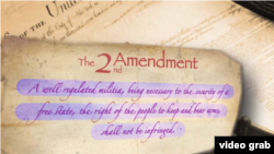 美國憲法第二修正案，總共27個英文單詞。